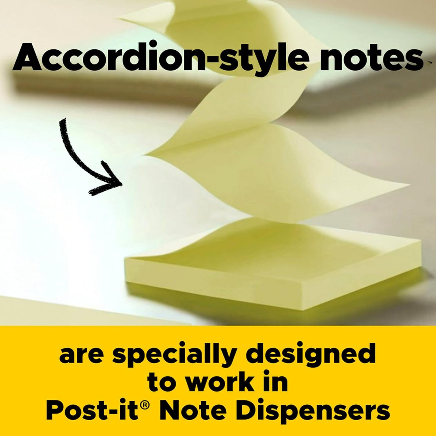 Post-it Pop-up Notes 3x3 in, 12 Pads, America's’s #1 Favorite Sticky Notes, Alternating Colors, Poptimistic Collection. Clean Removal, Recyclable (R330-N-ALT)