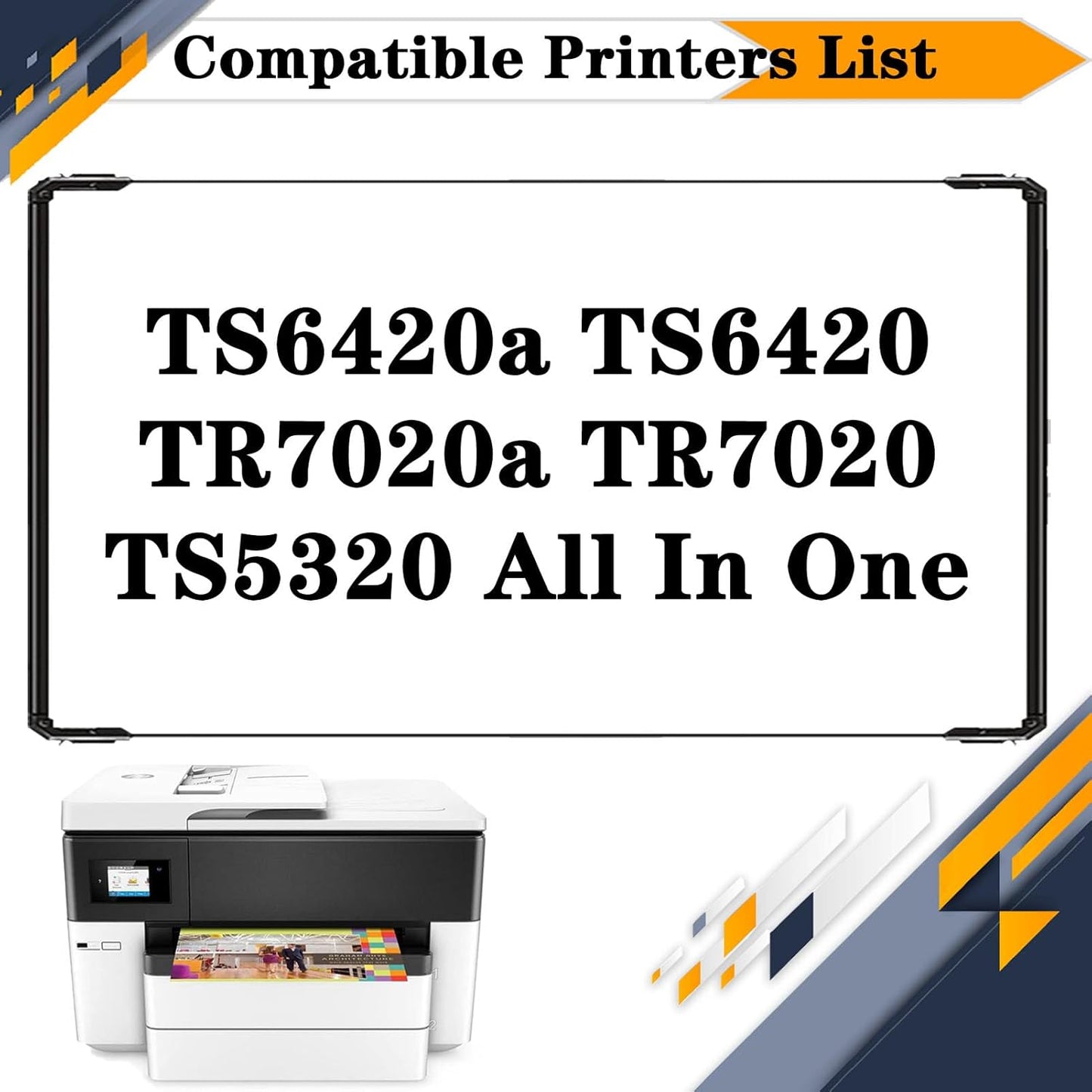 PG-260XL CL-261XL PG260 PG-260 CL261 CL-261 Ink Cartridges, Compatible for Canon TS6420a TS6420 TR7020a TR7020 TS5320 All in One Printers【High Print Volume with Chip Black*1+Color*1