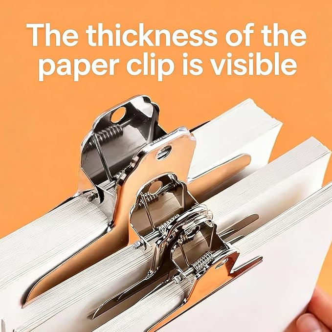 Extra Large Bull Paper Clips, 6.3 Inch - Image 3