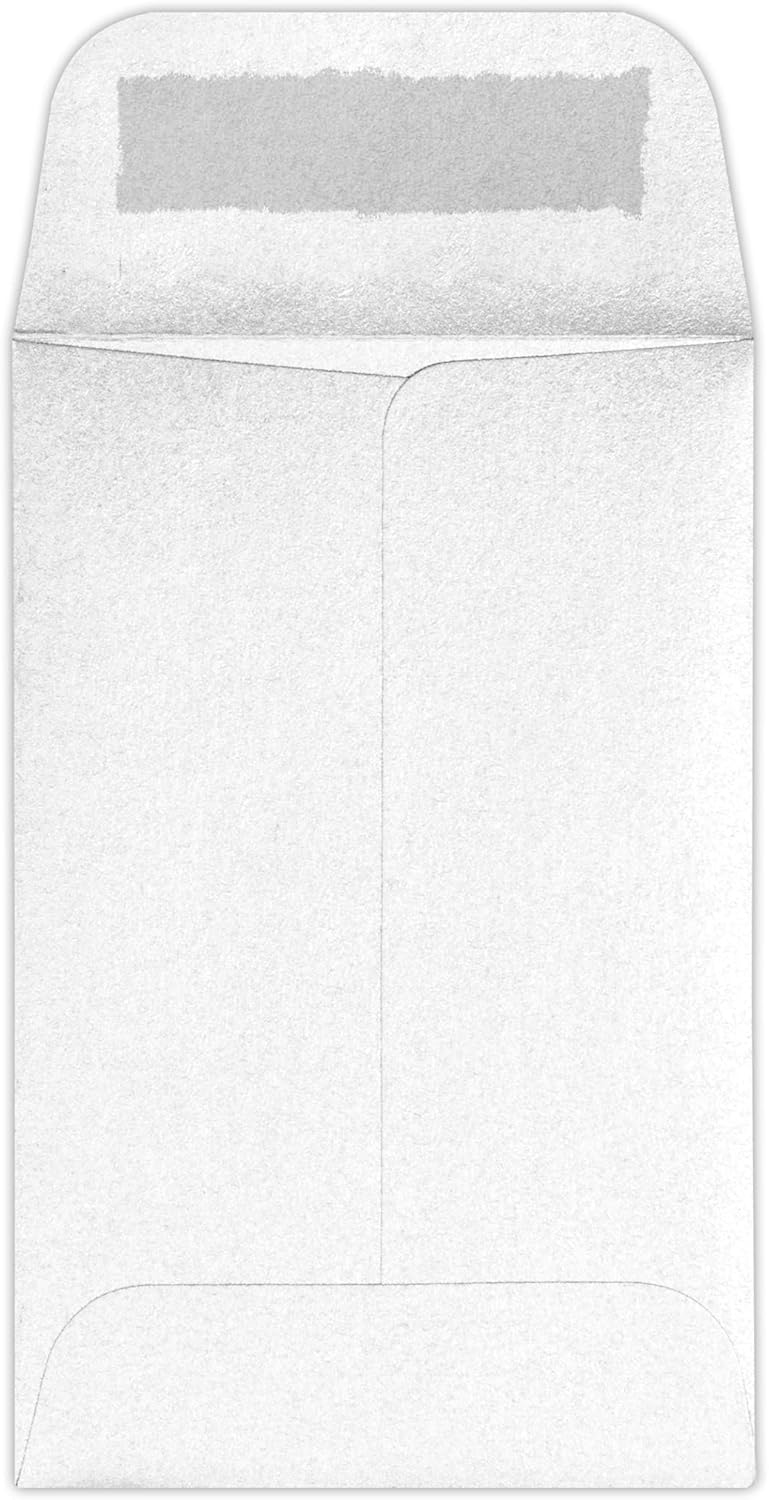 LUXPaper #1 Coin Envelopes | 2 1/4" x 3 1/2" | Crystal Metallic | 80lb. Text | 50 Qty