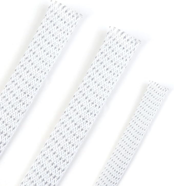 25ft PET Expandable Braided Cable Sleeve 1/2inch Pet Braided Cable Sleeve by PursuingaBetterLife