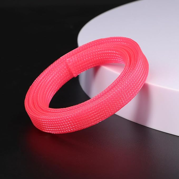 25ft PET Expandable Braided Cable Sleeve 5/8inch Pet Braided Cable Sleeve - Image 3