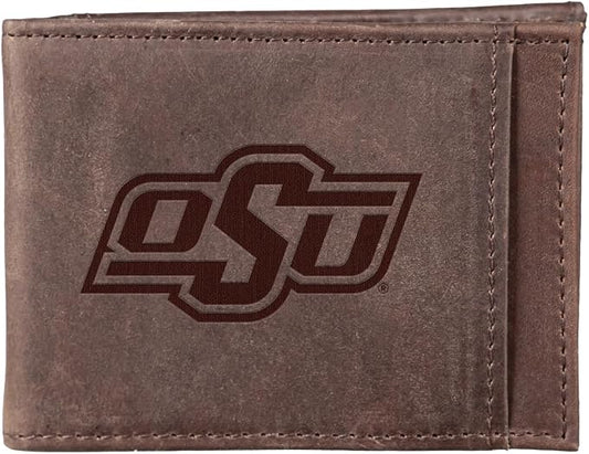 Team Sports America NCAA Oklahoma State University Front Pocket Slim Wallet by TeamSportsAmerica