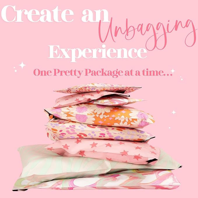 Pretty Package Store Poly Mailer 10x13, 100 Pack | Heavy Duty, Waterproof - Image 6