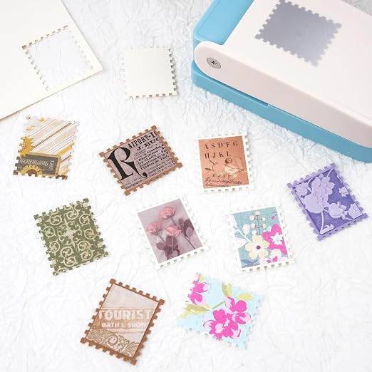 Stamp Punch, Stamp Puncher, Large Rectangular 1.5x1.25 inch Postage Stamps Punch - Image 3