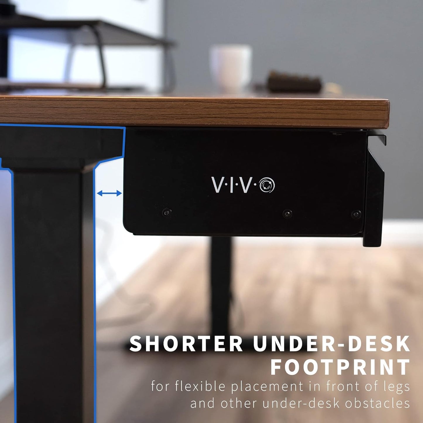 VIVO 16 inch Under Desk Slide Out Drawer without Shell, Home Office Storage Organizer, Black, DESK-AC03A-B