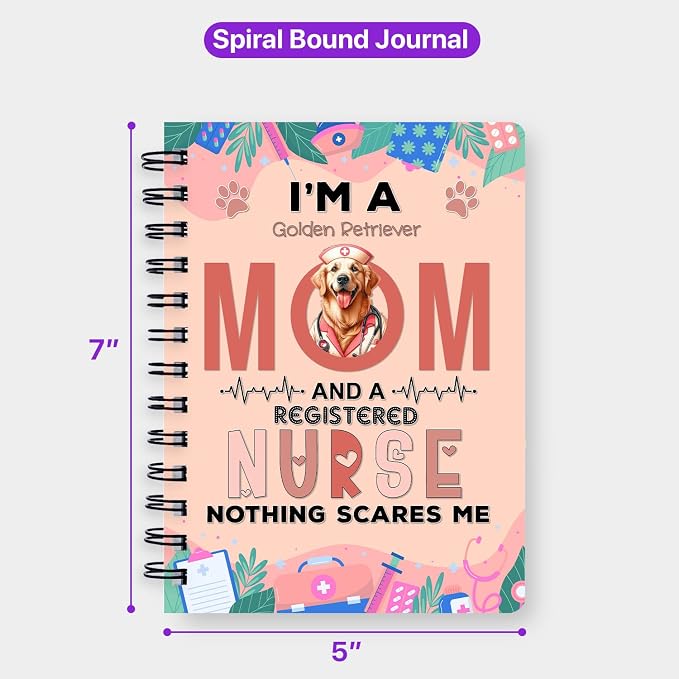 Ninety3POD I'm a Golden Retriever Mom and a Registered Nurse Nothing Scares Me - Image 5
