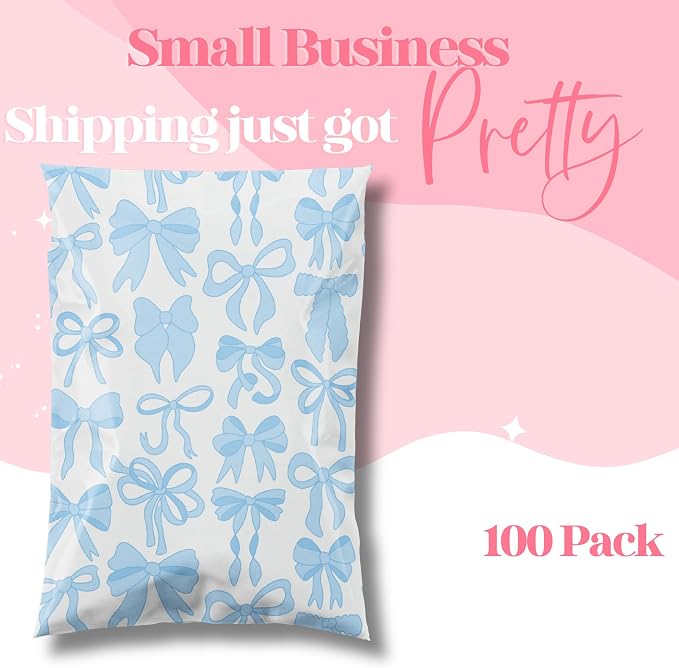 Pretty Package Store 6x9 Designer Poly Mailer 100 Pack Heavy Duty Waterproof - Image 6