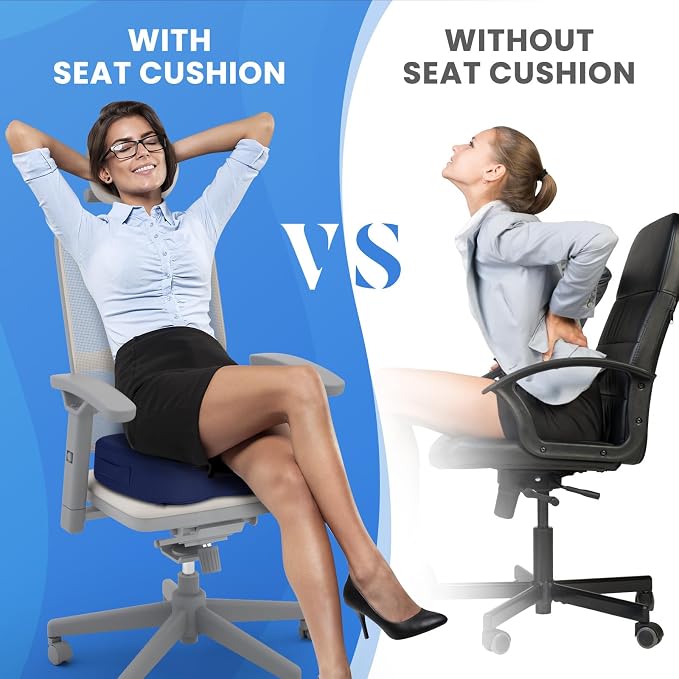 TushGuard Seat Cushion, Office Chair Cushions, Car Seat Cushion, Non-Slip - Image 7