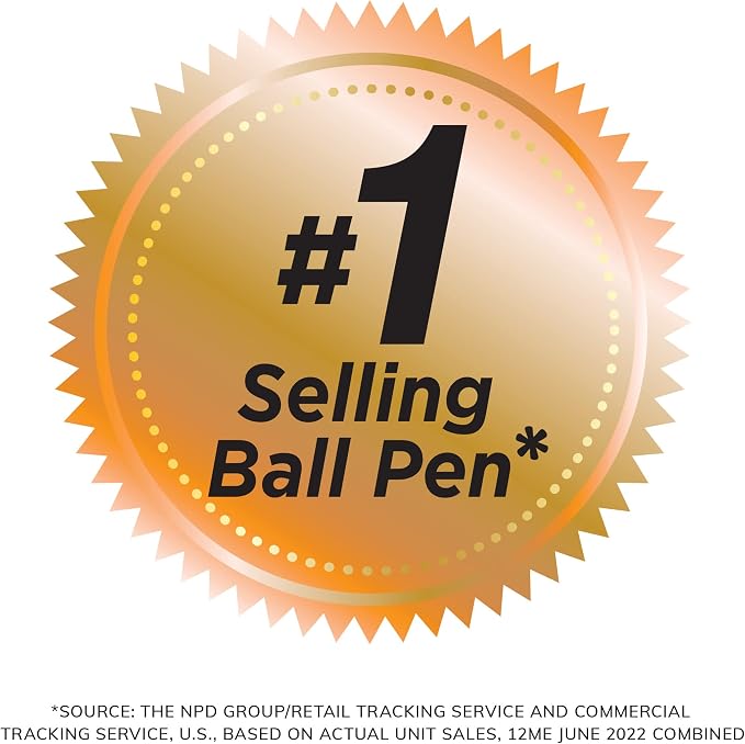 BIC Round Stic Xtra Life Ballpoint Pen, Ultra Long Lasting and Consistent - Image 5