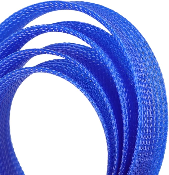 25ft PET Expandable Braided Cable Sleeve 3/8inch Pet Braided Cable Sleeve - Image 2