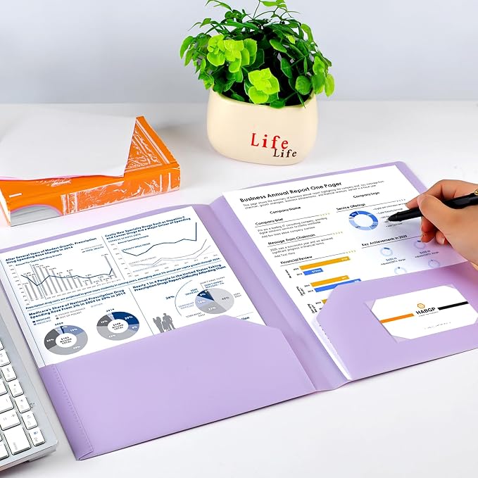 habgp 18 Pack Colored File Folders - Image 7