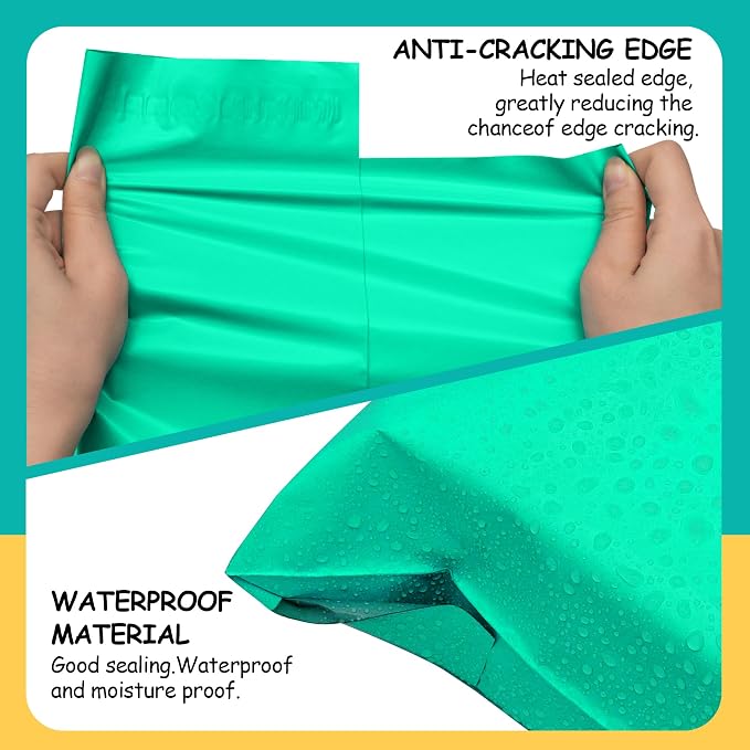 Poly Mailers 12x15.5 inch 50 Pcs, Plastic Mailing Envelopes - Image 4