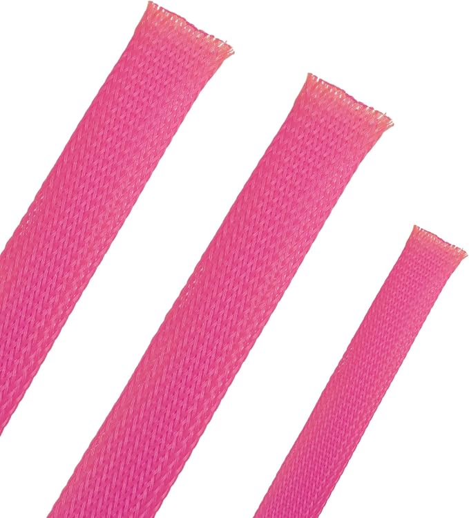 25ft PET Expandable Braided Cable Sleeve 3/8inch Pet Braided Cable Sleeve by PursuingaBetterLife