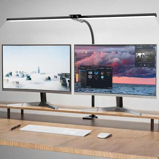 Hensam 31.5in Desk Lamps for Home Office, LED Desk Light by Hensam