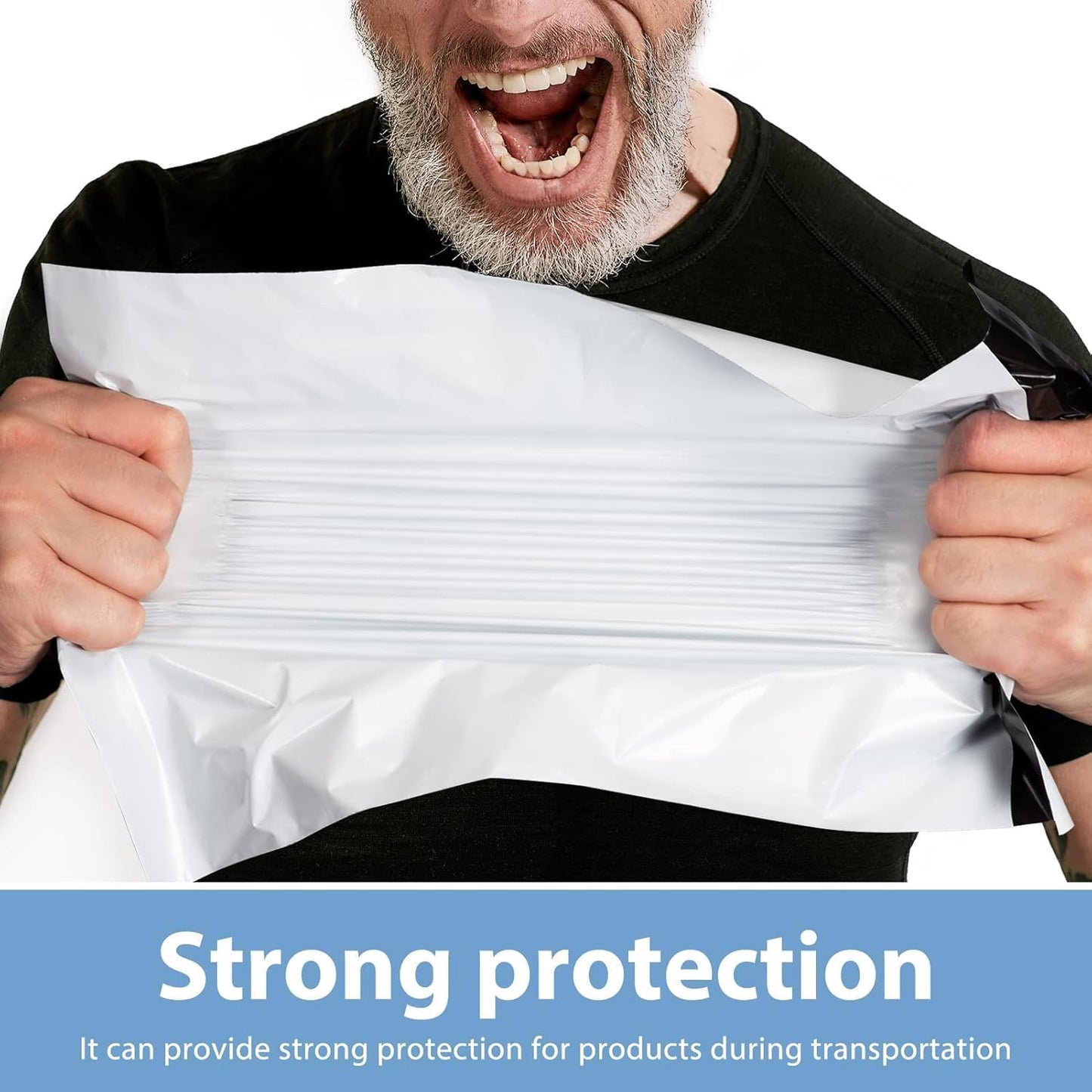 Metronic Poly Mailers 10x13 Inch 500 Pack Shipping Bags for Clothes Bulk,Self Adhesive Shipping Envelopes for Small Business,Waterproof Mailers Poly Bags for Shipping,Packaging Mailing Bags White