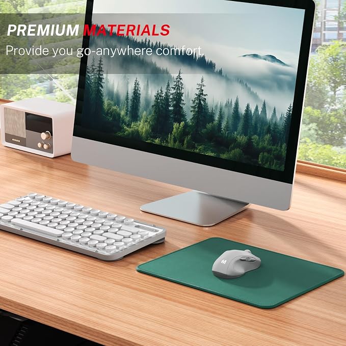MROCO 3-Pack Mouse Pads, 30% Larger Surface, 8.5 x 11 in, Forest Green | - Image 6