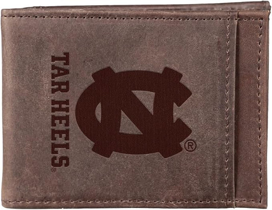 Team Sports America NCAA University of North Carolina Front Pocket Slim Wallet by TeamSportsAmerica