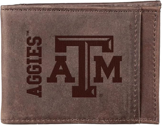 Team Sports America NCAA Texas A&M Front Pocket Slim Wallet by TeamSportsAmerica