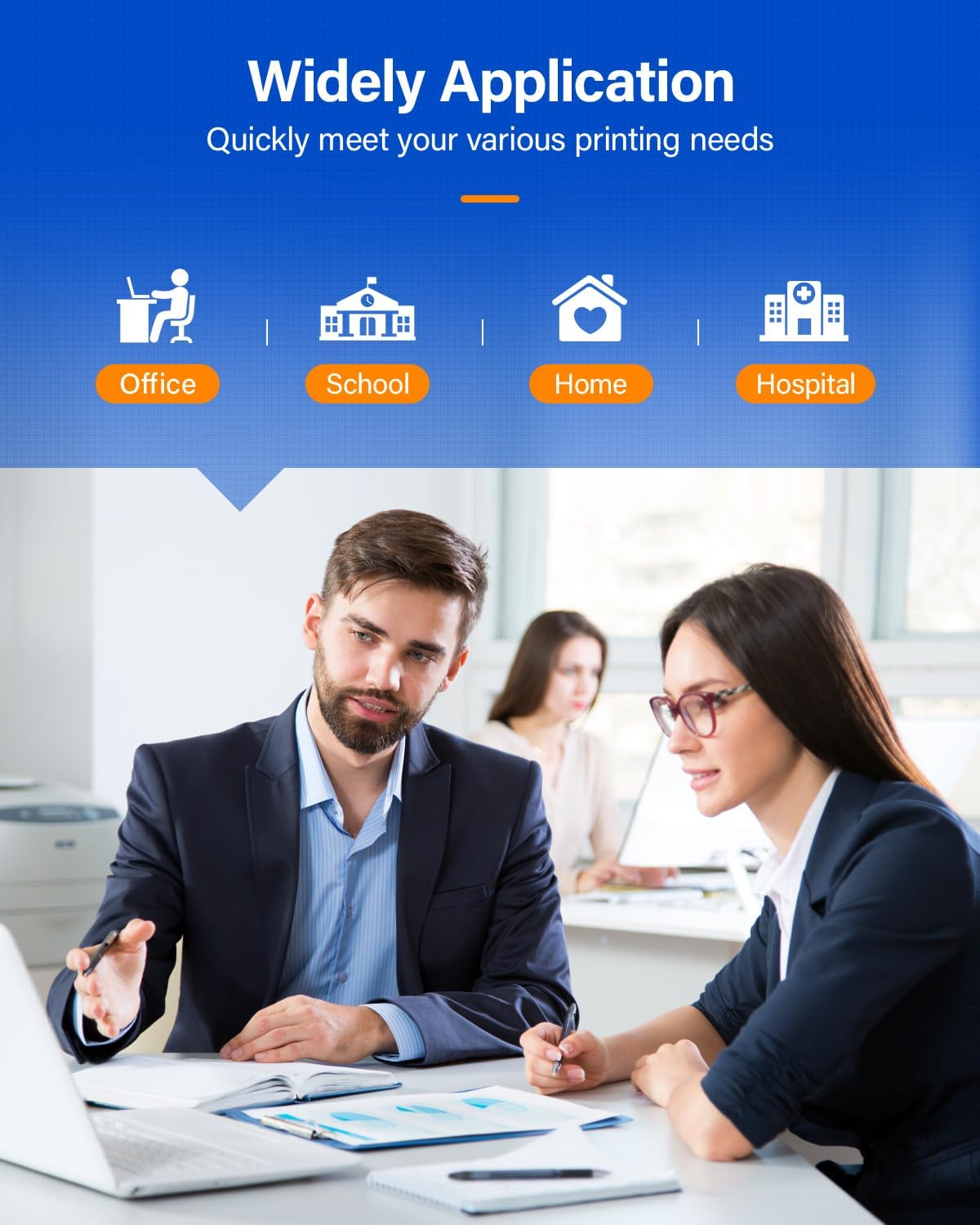 B2360 M11XH Toner Cartridge with chip Black 2-Pack High-Yield Replacement for Dell 331-9805 Toner Compatible with Dell B2360 B2360d B2360dn B3460dn B3465dn B3465dnf Laser Printer Ink All-in-One Copier
