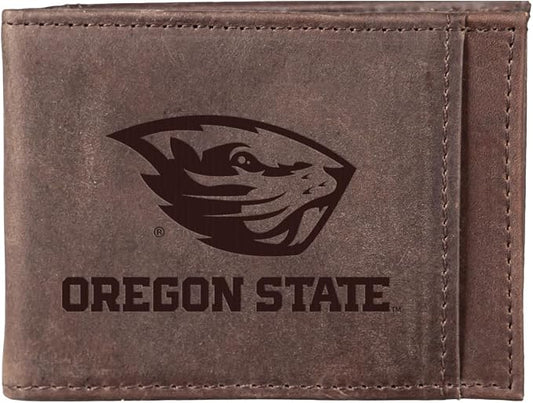 Team Sports America NCAA OREGON STATE UNIVERSITY Front Pocket Slim Wallet by TeamSportsAmerica