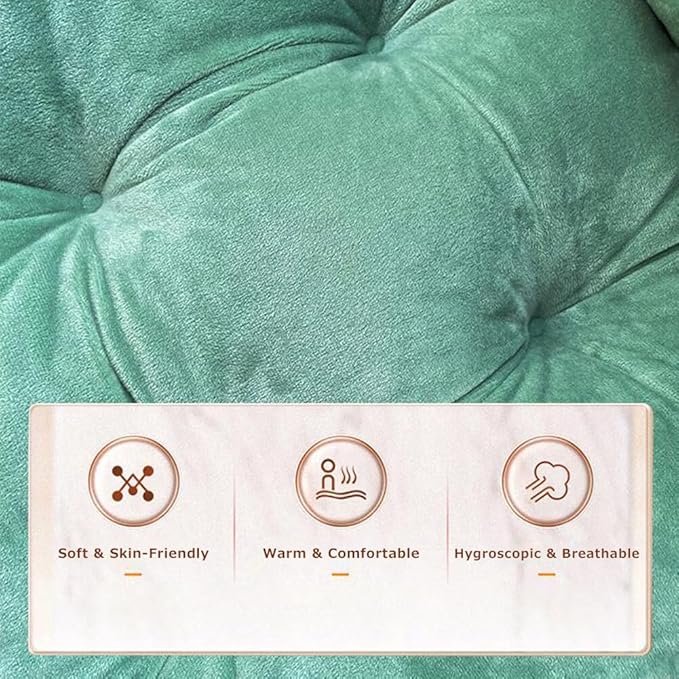 Light Pink Chair Cushion with Removable Cover - Image 6