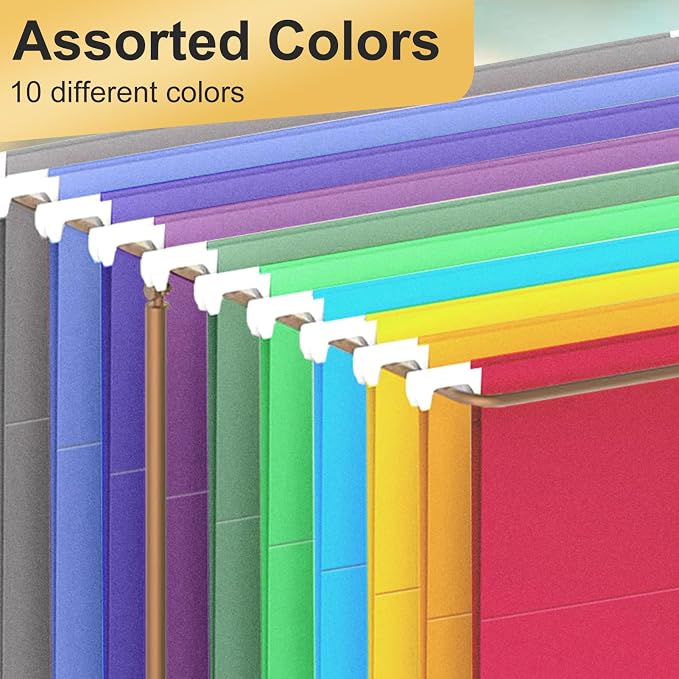 Hanging File Folders, 60 Pack Letter Size Hanging File folders - Image 3
