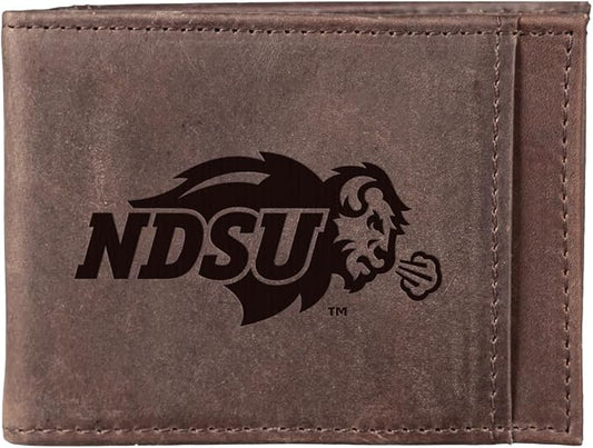 Team Sports America NCAA North Dakota State University Front Pocket Slim Wallet by TeamSportsAmerica