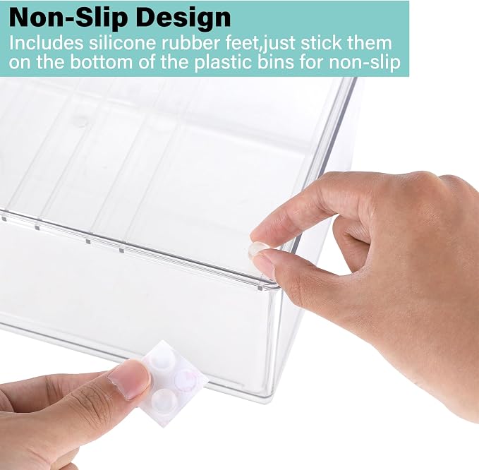 Prsildan Acrylic Storage Drawers Clear Makeup Organizer - Image 6