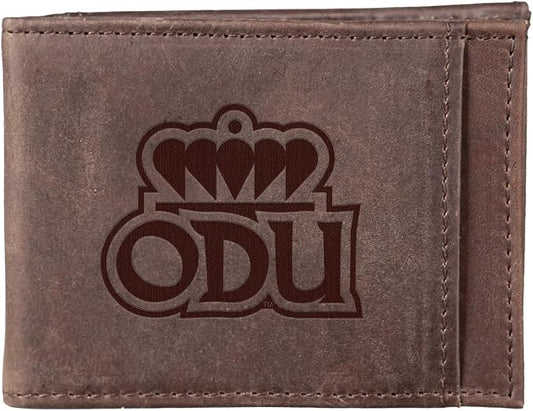 Team Sports America NCAA Old Dominion University Front Pocket Slim Wallet by TeamSportsAmerica
