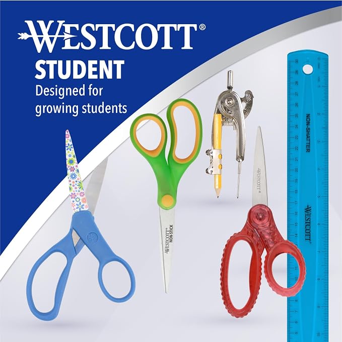 Westcott School Scissors for Kids Ages 12 and Up - Image 5