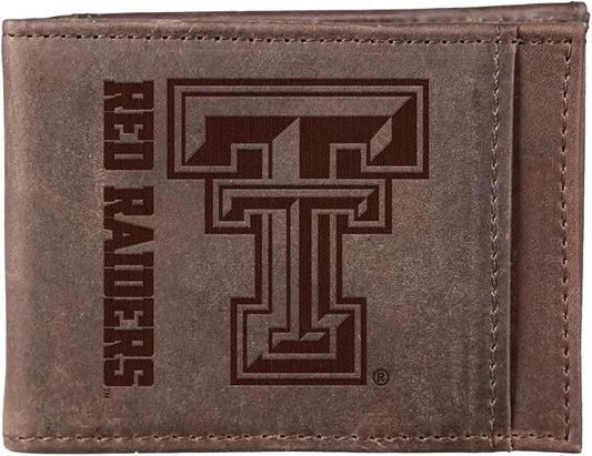 Team Sports America NCAA Texas Tech University Front Pocket Slim Wallet by TeamSportsAmerica