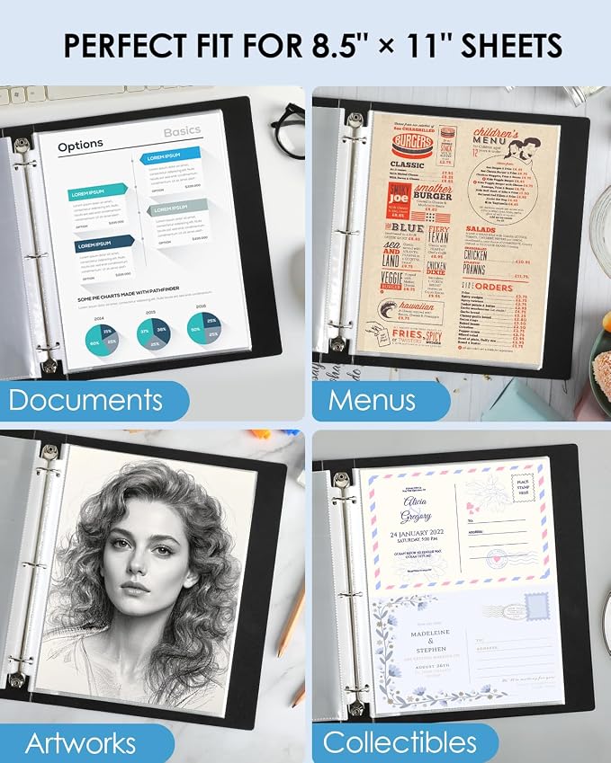 KTRIO Non Glare Sheet Protectors - Image 6