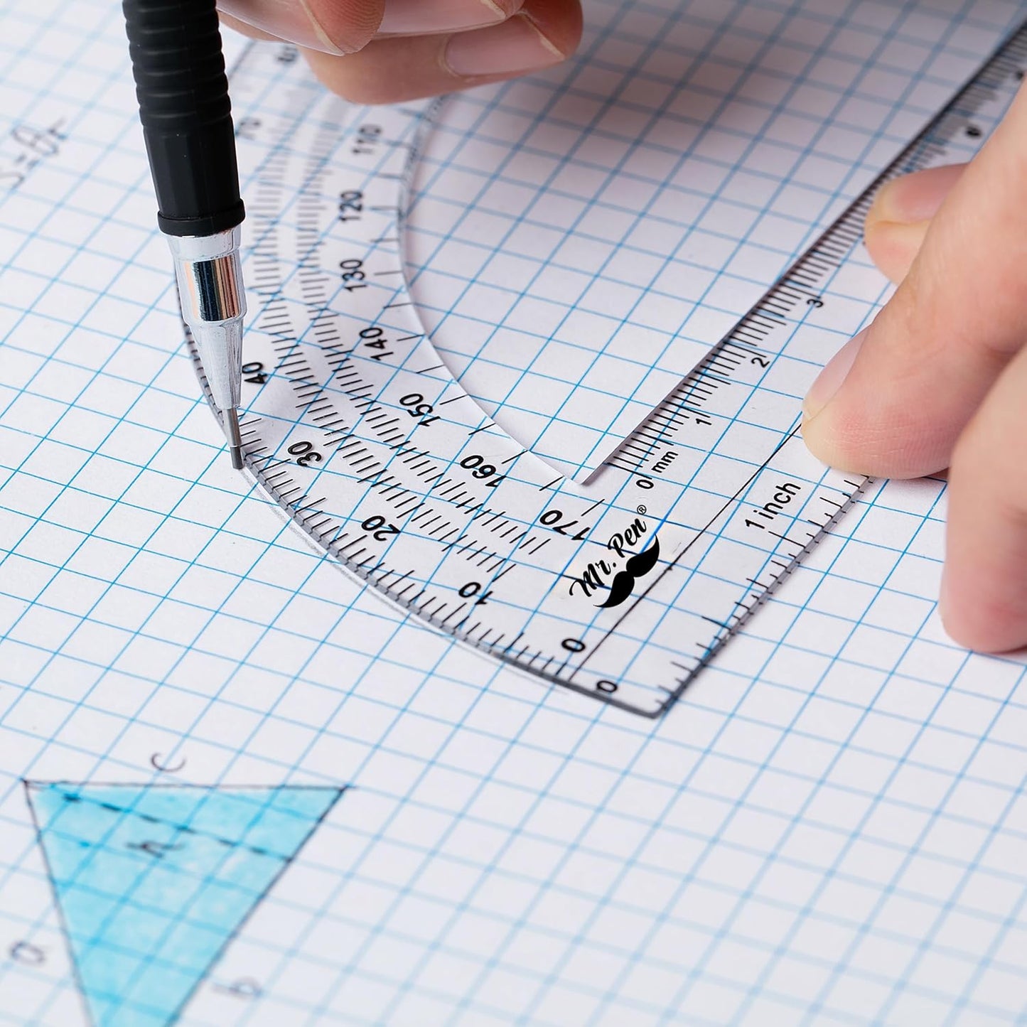 Mr. Pen- Engineering Paper Pad, Graph Paper, 5x5 (5 Squares per inch), 17"x11", 22 Sheets, Engineering Pad, Grid Paper, Computation Pads, Drafting Paper, Squared Paper, Blueprint Paper, Writing Paper