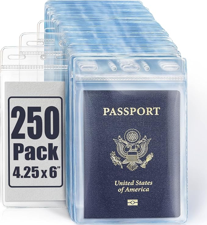 Mifflin-USA Passport & Card Holders, Extra Large ID Name Badge Holder, by MIFFLIN
