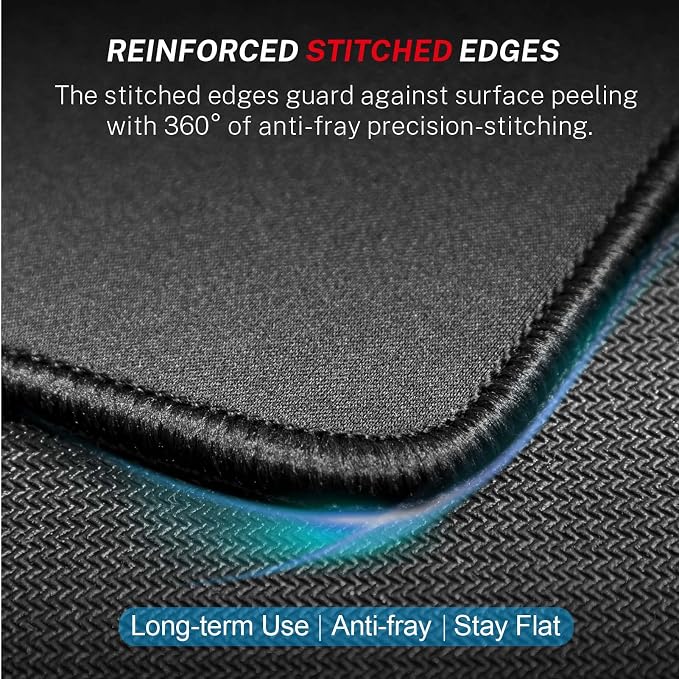 MROCO 3-Pack Mouse Pads, 30% Larger Surface, 8.5 x 11 in, Premium Waterproof - Image 2