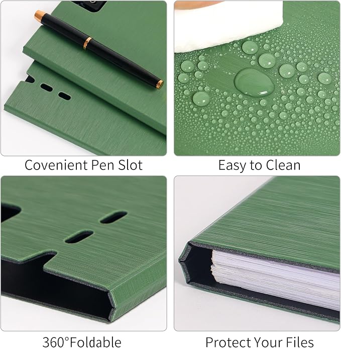 10 Pack A4 Foldable Clipboards - Image 2