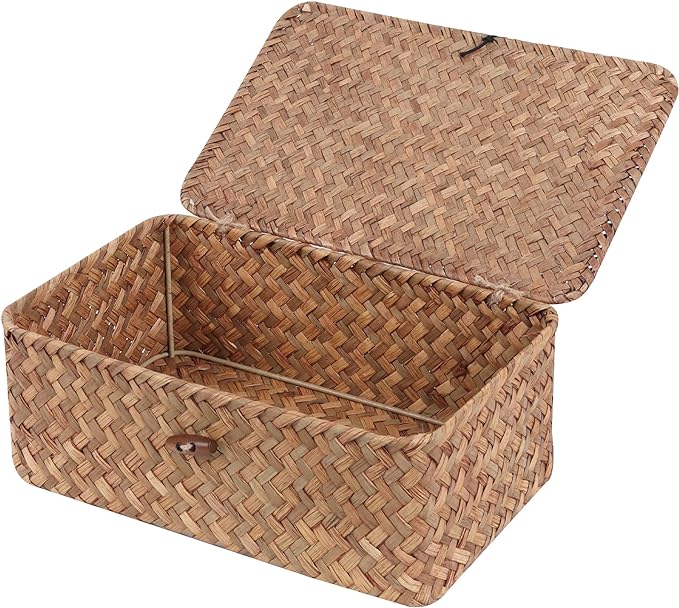 FEIALNDUO Wicker Shelf Baskets by FEILANDUO