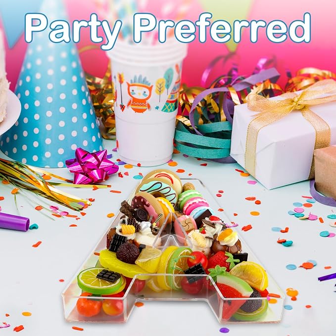 3 Pcs Boo Letters Food Tray, Reusable Board Display - Image 7