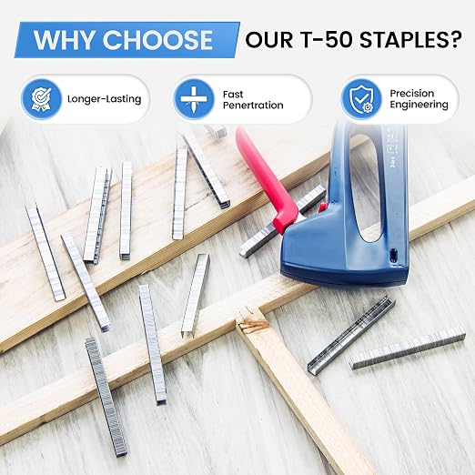 meite T50 Stainless Steel Staples Marine, 5/16 Inch Heavy Duty Staples - Image 7