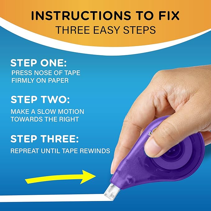 BIC Wite-Out EZ Correct Correction Tape, School Supplies - Image 3