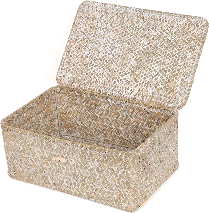 FEIALNDUO Wicker Shelf Baskets by FEILANDUO