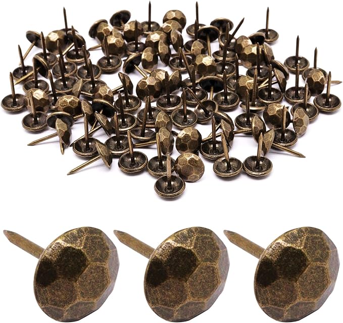 100pcs Upholstery Tacks, Metal Upholstery Nails by Unknown