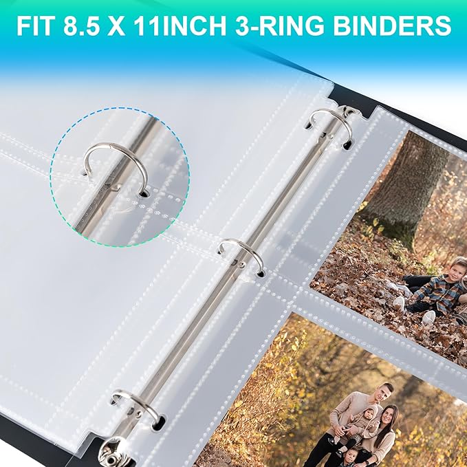 Aegero 100 Pack 8 x 10 Photo Sleeves - Image 5