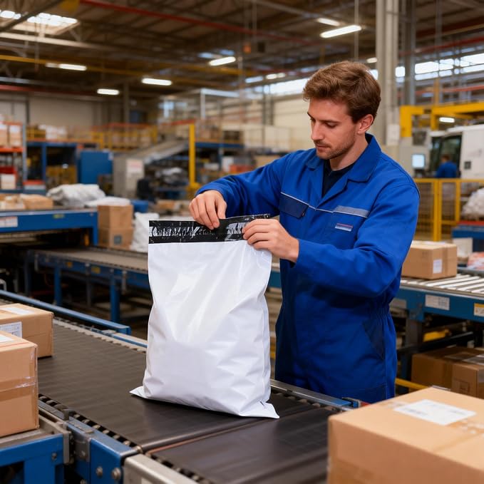 14.5"x19" Poly Mailers，White Shipping and Envelope Bags Pack of 50 - Image 7