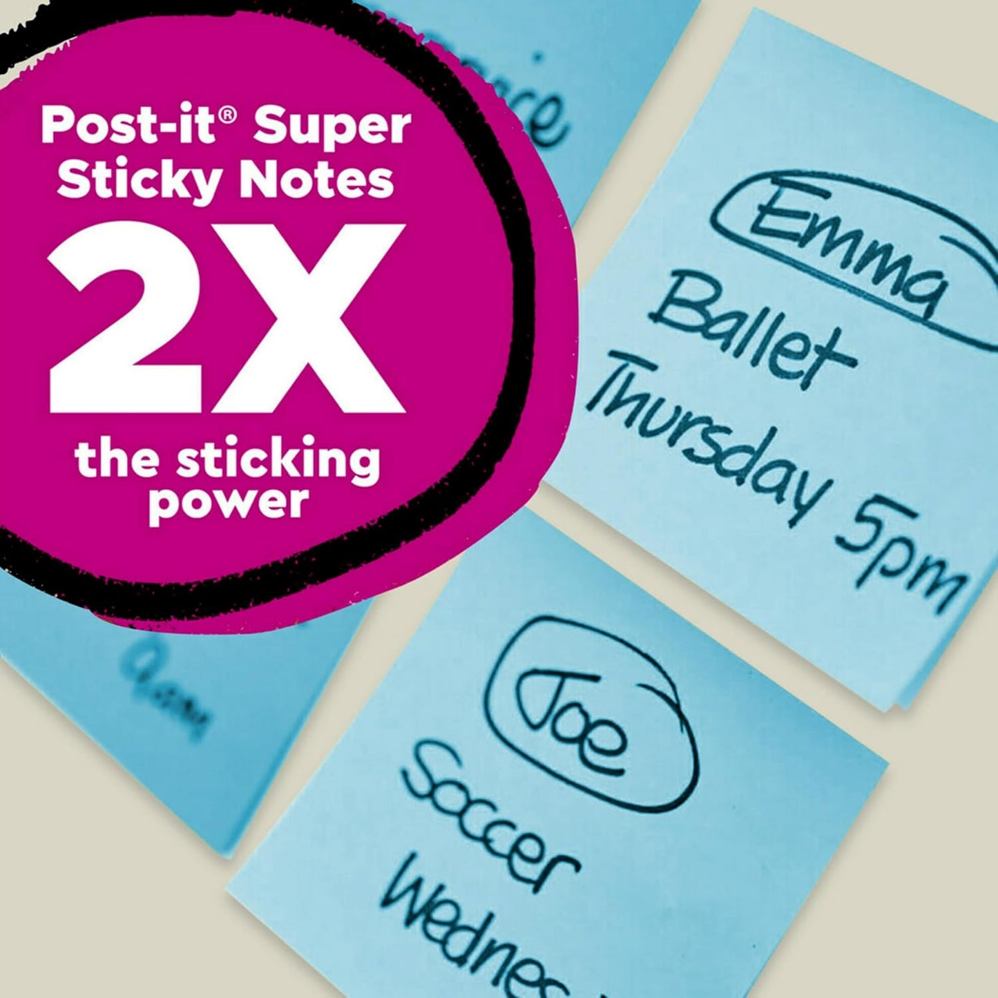 Post-it 100% Recycled Paper Super Sticky Pop-up Notes, 2X The Sticking Power, 3x3 in, 6 Pads, 70 Sheets/Pad, Oasis Collection (R330R-6SST)