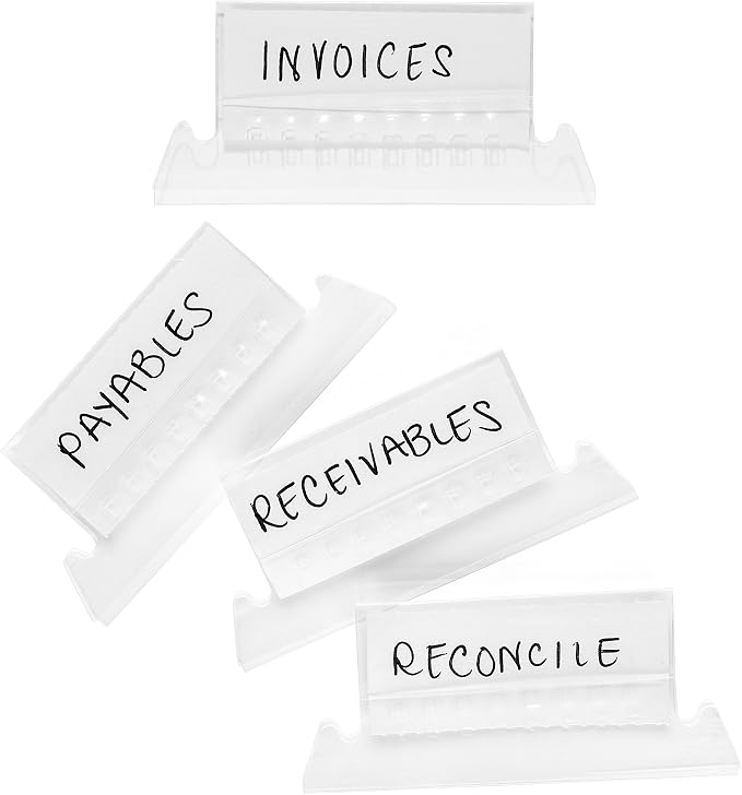 Blue Summit Supplies 25 Extra Capacity Hanging File Folders, Letter Size 2” | - Image 7