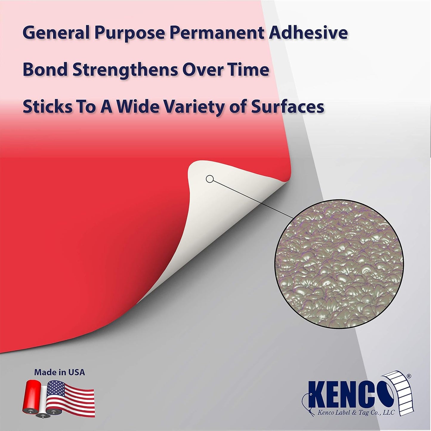 4" X 6" Direct Thermal Perforated Stickers Labels for Shipping Labels, Inventory, and Color Coding - Compatible with Zebra, Rollo, Godex and More (Red, 6 Rolls)