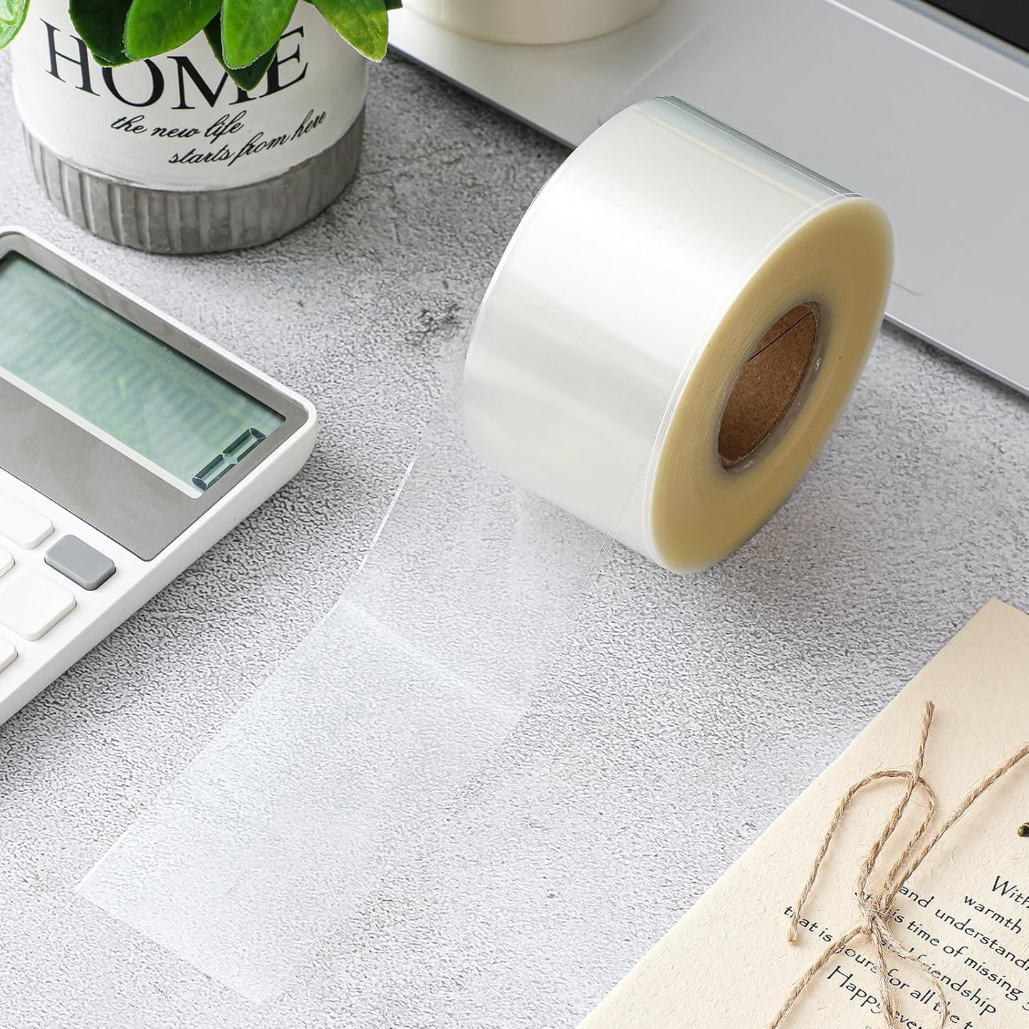 Zonon 750 Pcs Clear Labels Label Protector Clear Stickers Wafer Seals Waterproof Labels for Protecting Barcodes, Numbers and Stickers (4 x 2 Inch,Rectangle)