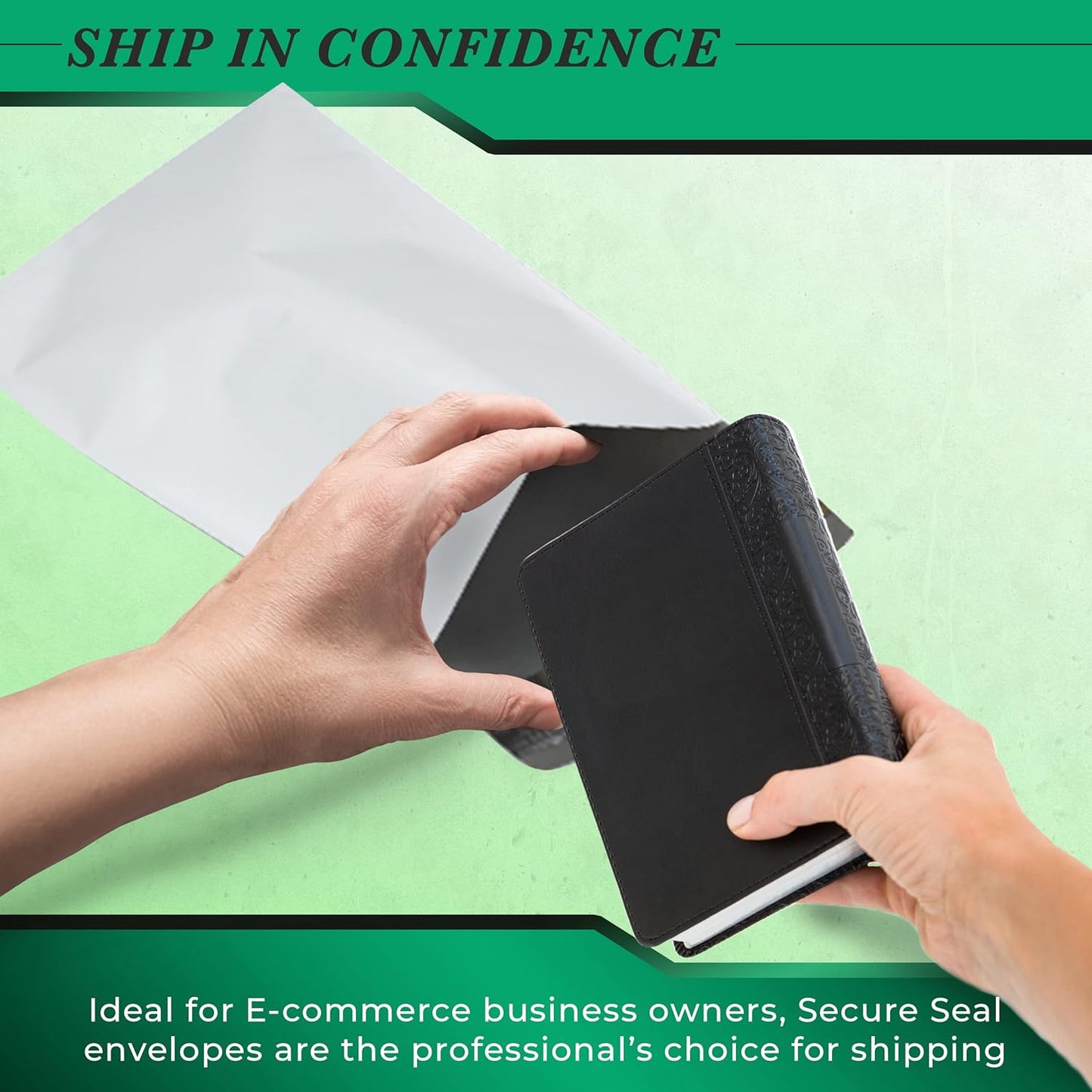 100 Pack of 9 x 12 White Poly Mailers - Self Sealing Shipping Envelopes â€“ Medium Plastic Shipping Mailers - White Poly Bags, Durable, Multipurpose, Water Proof - Packaging Bags for Small Business